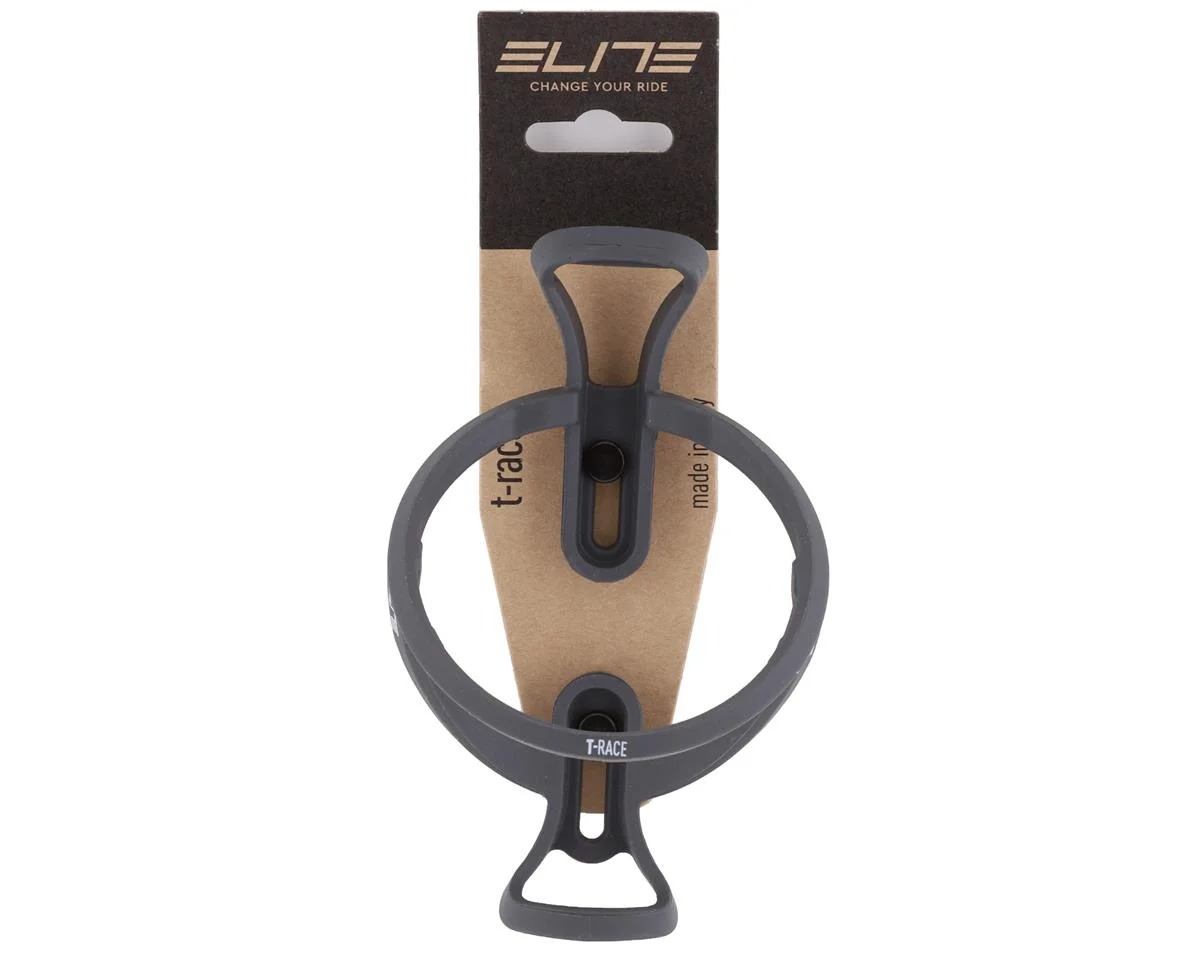 Elite T-Race Soft Touch Bottle Cage (Grey) - view 2